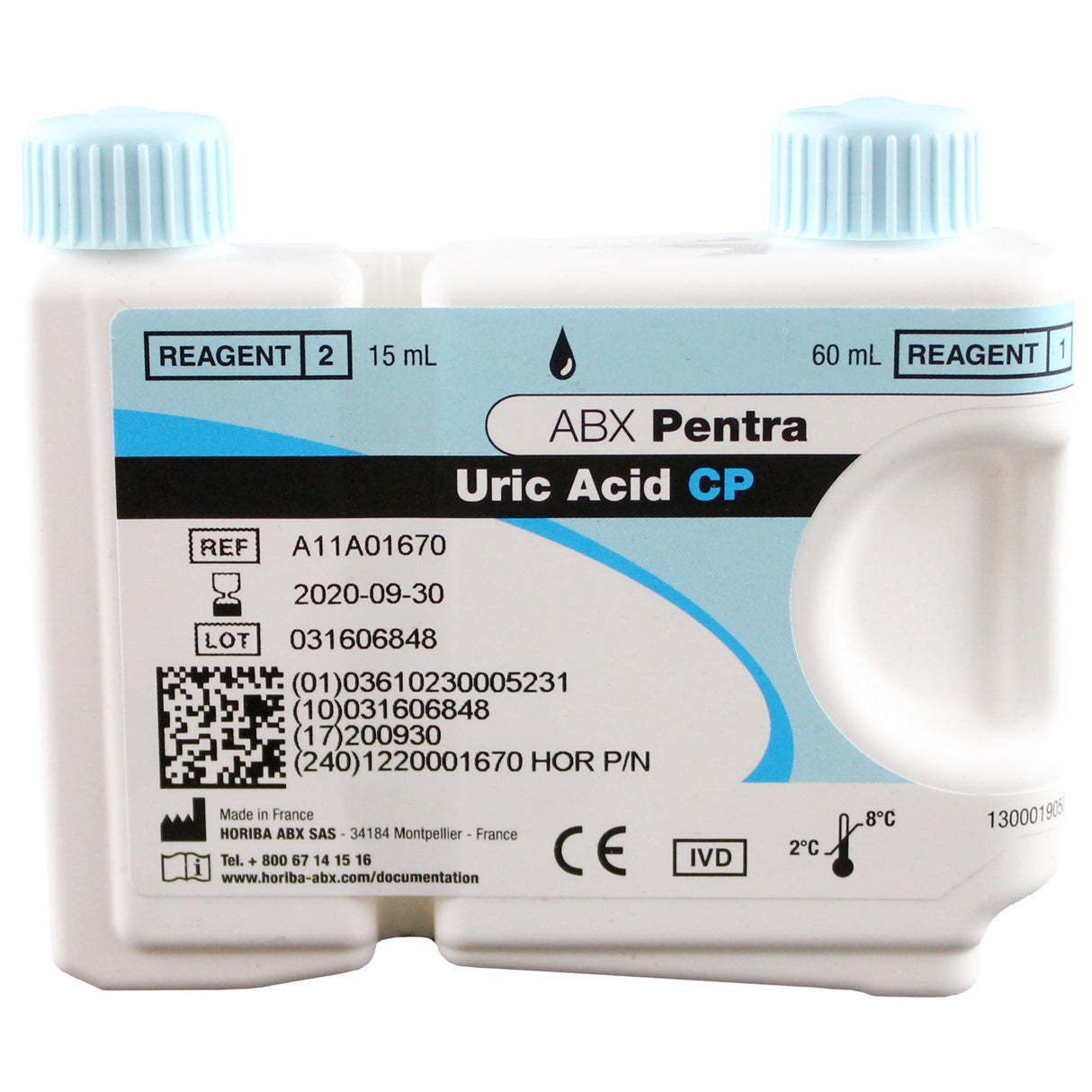 General Chemistry Reagent ABX Pentra™ Uric Acid For ABX Pentra 400 Clinical Chemistry Analyzer 220 Tests - BeHope