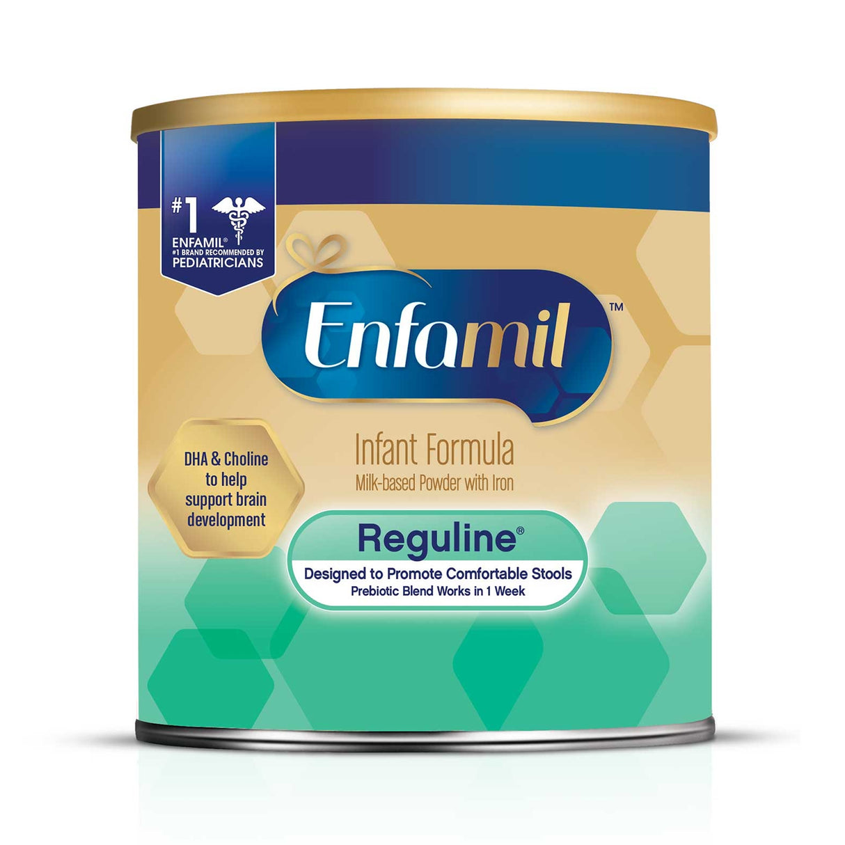 Infant Formula Enfamil® Reguline® Unflavored 12.4 oz. Canister Powder Prebiotic Loose Stool - BeHope