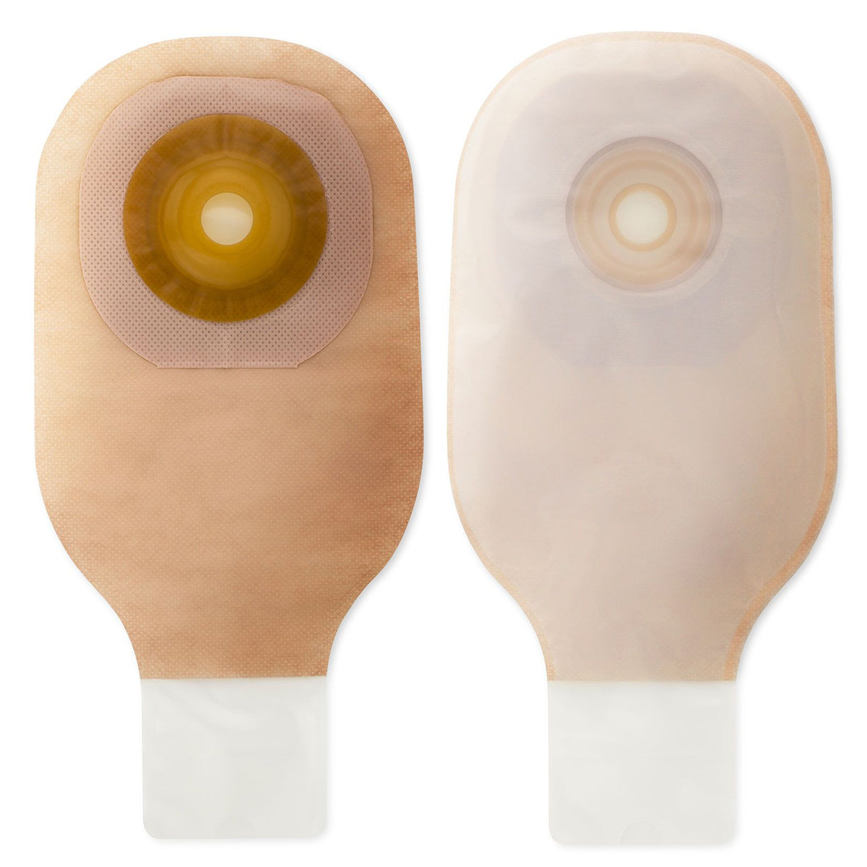 Colostomy Pouch Premier™ Flextend™ One-Piece System 12 Inch Length Convex, Pre-Cut 3/4 Inch Stoma Drainable - BeHope