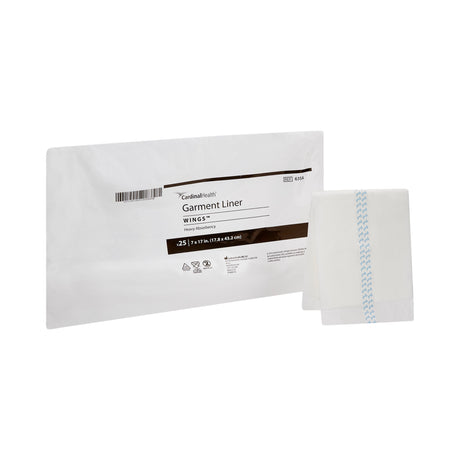 Incontinence Liner Wings™ 7 X 17 Inch Moderate Absorbency Polymer Core One Size Fits Most - BeHope
