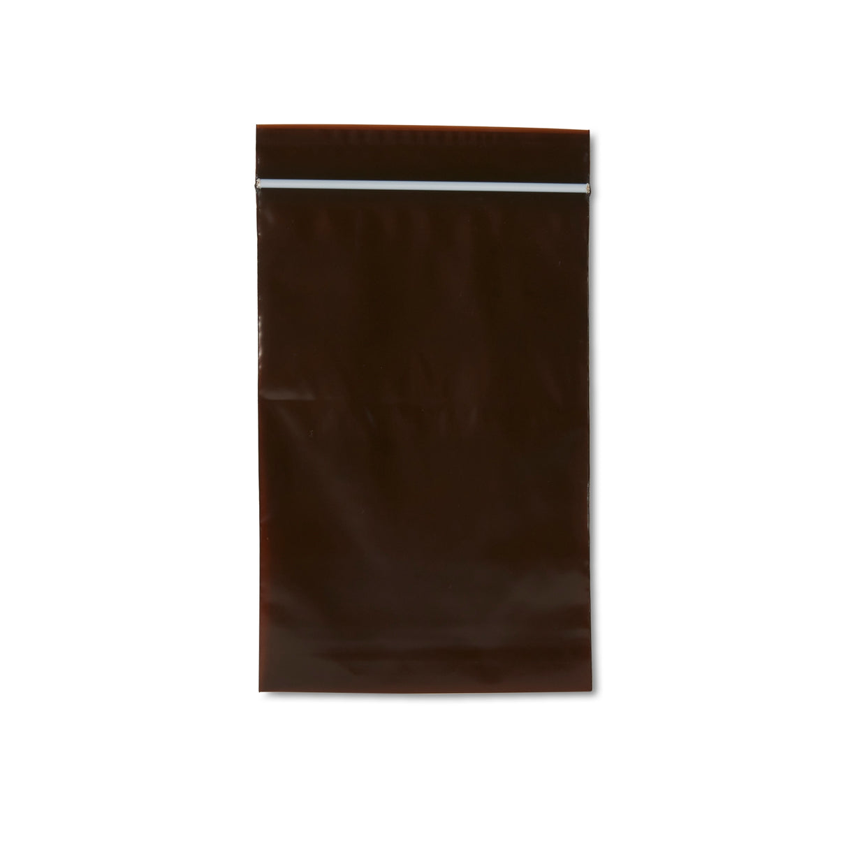 Reclosable UV Protection Bag 4 X 6 Inch Plastic Amber Zipper Closure - BeHope