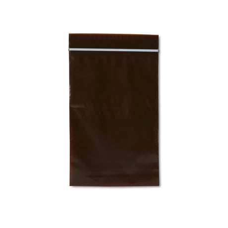 Reclosable UV Protection Bag 4 X 6 Inch Plastic Amber Zipper Closure - BeHope