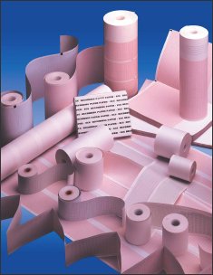 Recording Chart Paper Bionet Roll Red Grid - BeHope