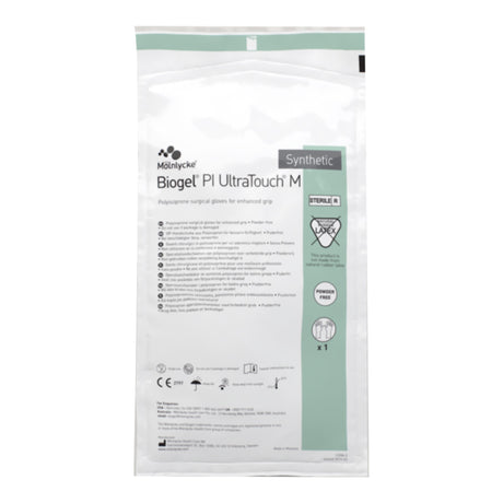 Surgical Glove Biogel® PI UltraTouch™ M Size 7.5 Sterile Polyisoprene Standard Cuff Length Micro-Textured Straw Not Chemo Approved - BeHope