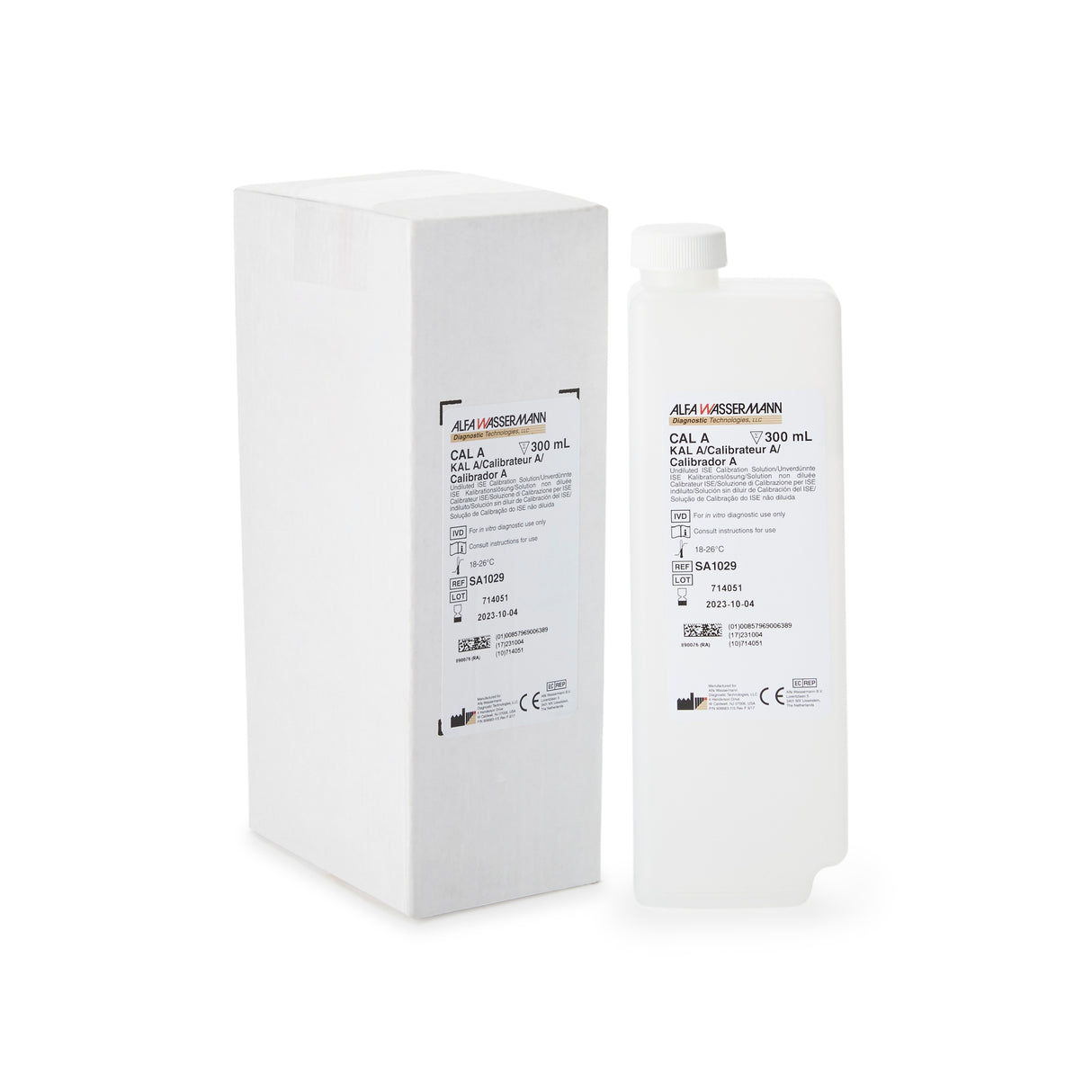 Calibrator ACE® CAL A 3 X 300 mL For ACE ISE Analyzers - BeHope