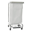 Hamper Stand McKesson General Purpose Rectangular Opening 30 to 33 gal. Capacity Foot Pedal Self-Closing Lid - BeHope