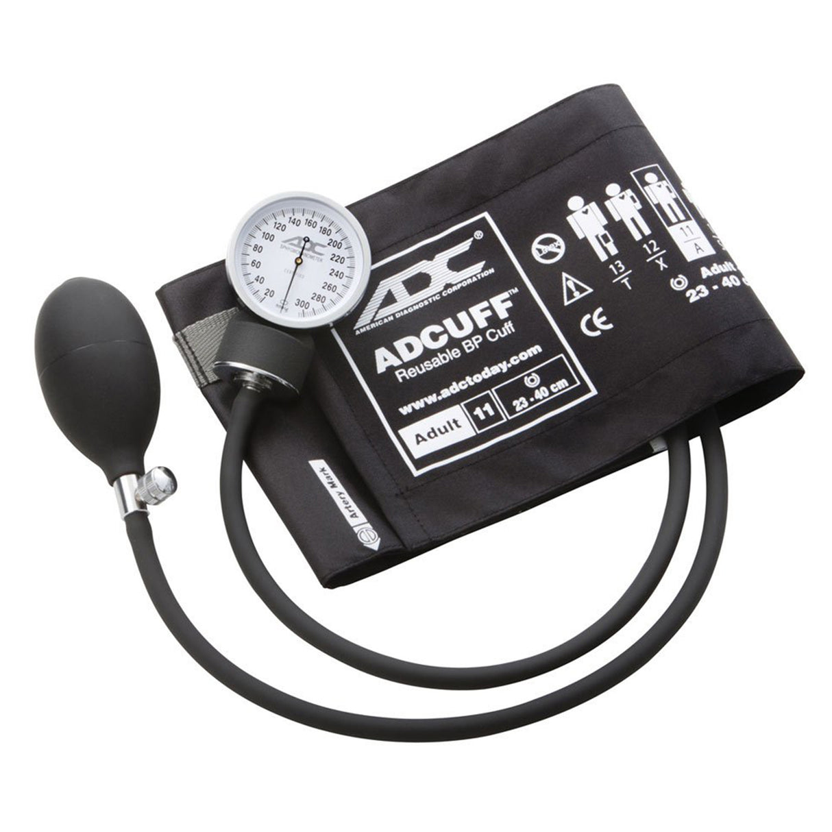 Aneroid Sphygmomanometer Unit Prosphyg™760 Series Adult Cuff Nylon Cuff 23 - 40 cm Pocket Aneroid - BeHope