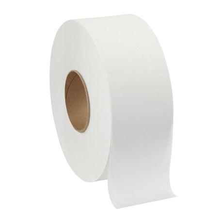 Toilet Tissue Pacific Blue Select™ White 2-Ply Jumbo Size Cored Roll Continuous Sheet 3-1/5 Inch X 1000 Foot - BeHope
