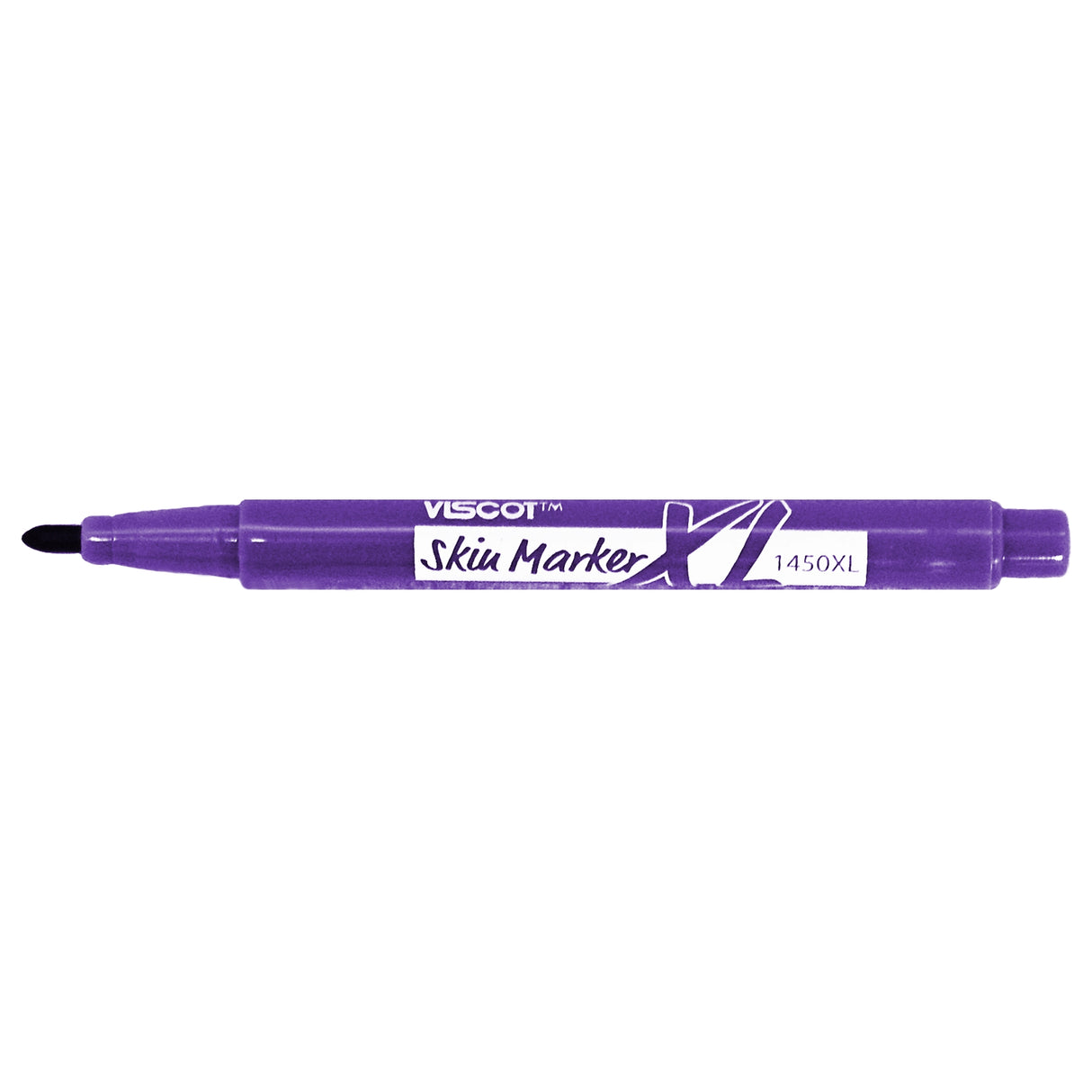 Skin Marker with Ruler Viscot® XL Prep-Resistant Gentian Violet Ink Sterile Mini Regular Tip - BeHope