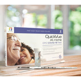 Respiratory Test Kit QuickVue® At-Home OTC COVID-19 Test 2 Tests CLIA Waived - BeHope
