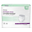 Unisex Adult Absorbent Underwear McKesson Pull On with Tear Away Seams Medium Disposable Heavy Absorbency - BeHope