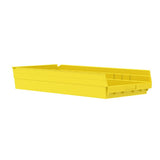 Shelf Bin Yellow Industrial Grade Polymers 4 X 11-1/8 X 23-5/8 Inch - Behope