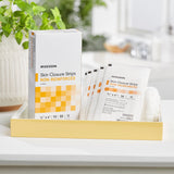 Skin Closure Strip McKesson 1/4 X 4 Inch Nonwoven Material Flexible Strip Tan - BeHope