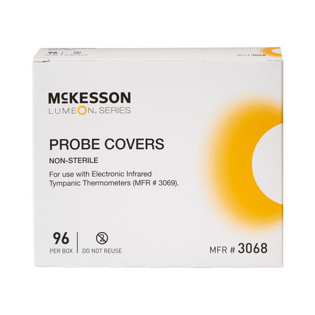 Tympanic Thermometer Probe Cover McKesson LUMEON For use with Tympanic Thermometers 96 per Box - BeHope