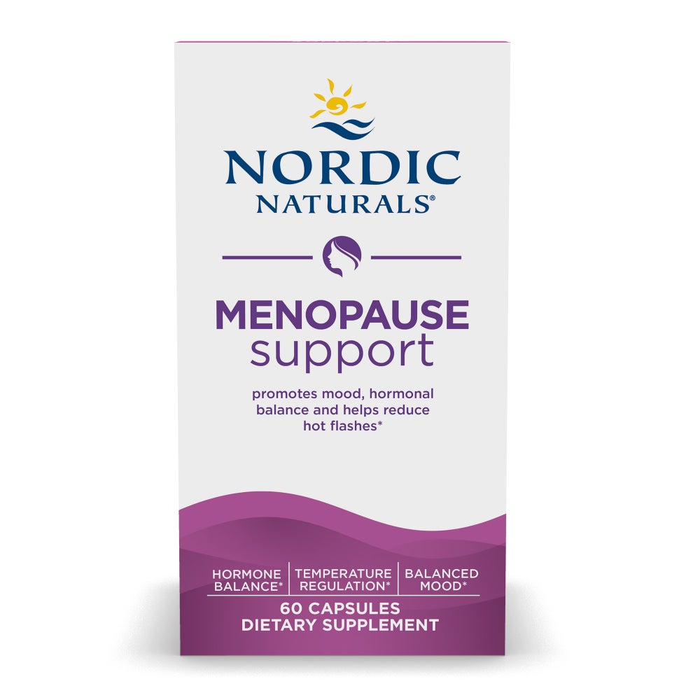 Dietary Supplement Nordic Naturals® Menopause Support Calcium 100 Mg Strength Capsule 60 Per Bottle - Behope