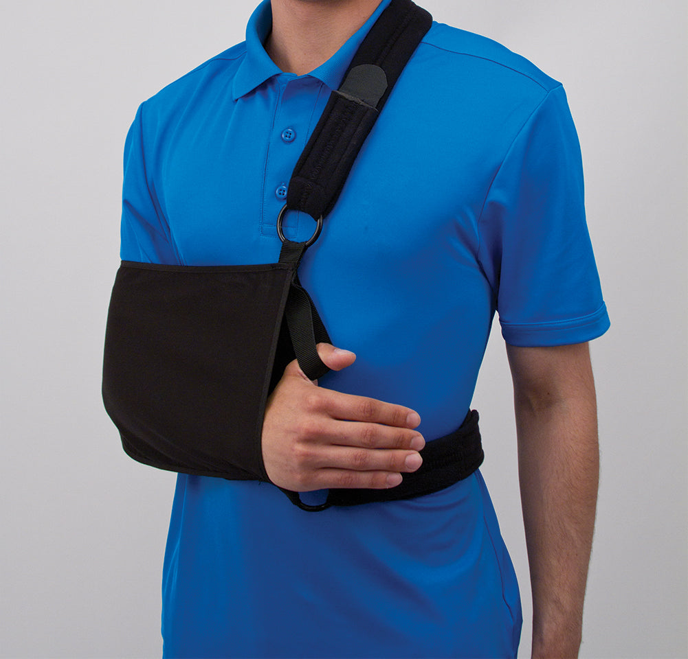 Shoulder Immobilizer Velpeau Medium Cotton / Foam Hook And Loop Closure - Behope