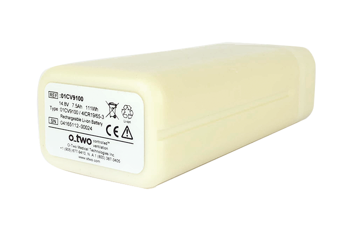 Lithium Ion Replacement Battery O-two Medical E Series For E500 Series Ventilator - Behope