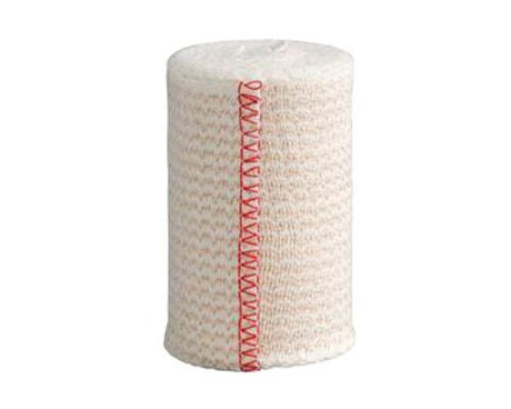 Elastic Bandage Cardinal Health™ 3 Inch X 210 Inch Double Hook and Loop Closure Natural NonSterile Standard Compression - BeHope