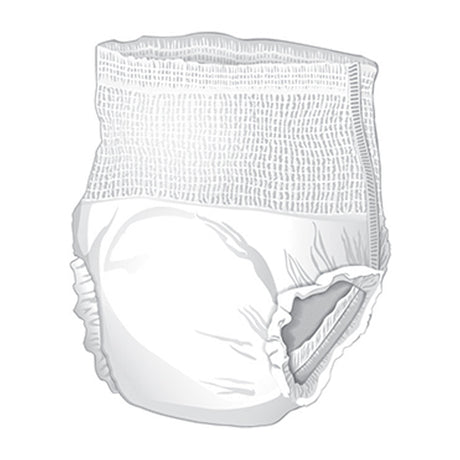 Unisex Adult Absorbent Underwear McKesson Classic Pull On with Tear Away Seams Medium Disposable Light Absorbency