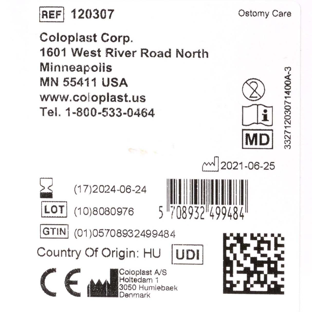 Ostomy Ring Brava® 2 mm Thick, Diameter 2 Inch, Moldable - BeHope