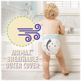 Unisex Baby Diaper Cuties® Complete Care Size 1 Disposable Heavy Absorbency - BeHope