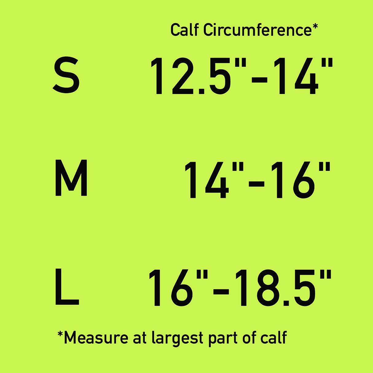 Calf Support Spark™ Large Pull-on 16 to 18-1/2 Inch Calf Circumference Left or Right Leg - BeHope