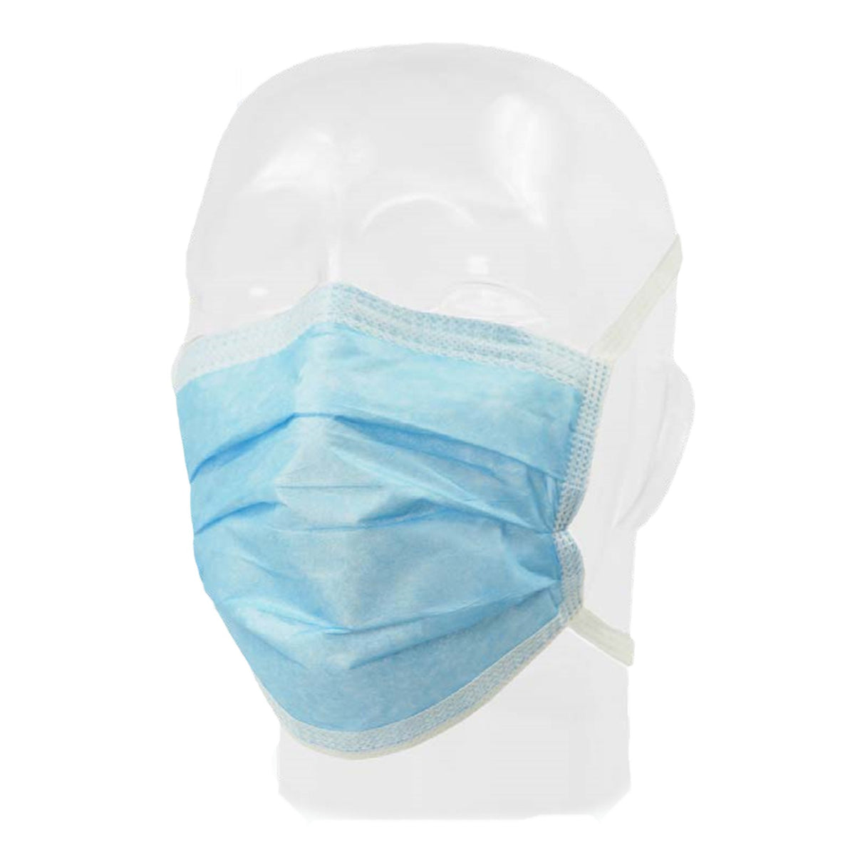 Surgical Mask Precept® FluidGard® 160 Anti-fog Foam ASTM Level 3 Tie Closure One Size Fits Most - BeHope
