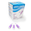 Safety Lancet Medlance® 25 Gauge Safety Puncture Control Push Button Activation Finger - BeHope