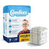 Unisex Baby Diaper Comfees® Size 7 Disposable Moderate Absorbency - BeHope