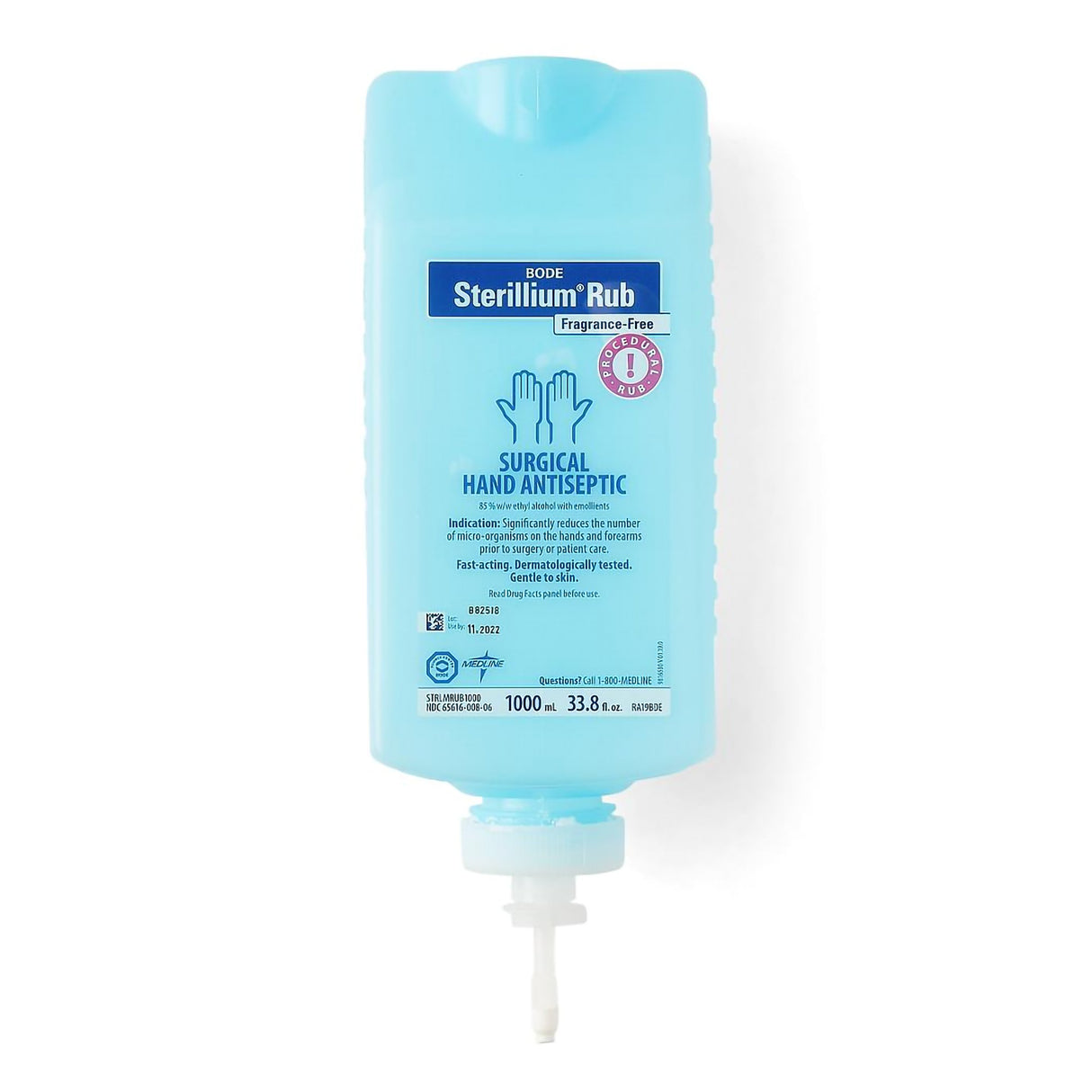 Hand Sanitizer Sterillium Rub 1 Liter Ethyl Alcohol Liquid Bottle