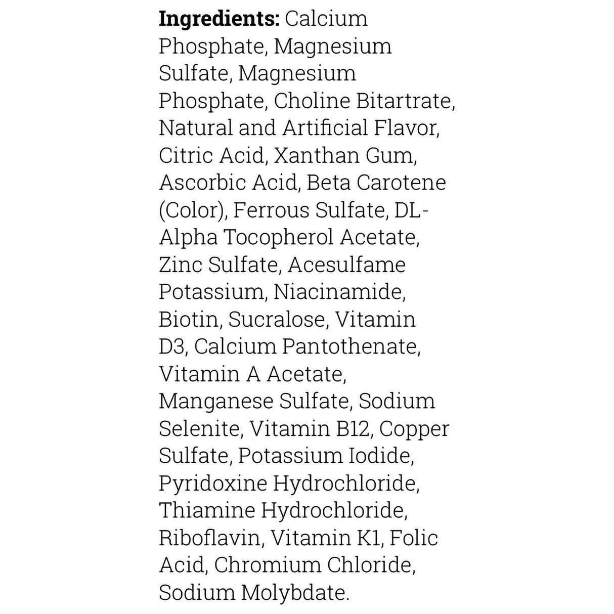 Oral Supplement FruitiVits Orange Flavor Powder 6 Gram Individual Packet
