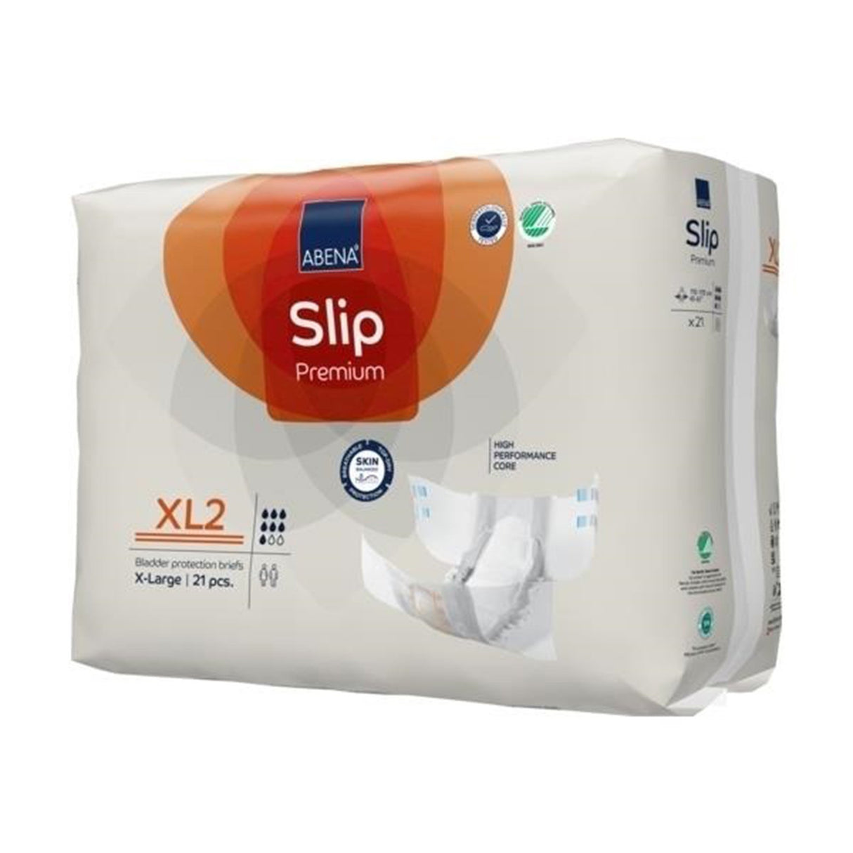 Unisex Adult Incontinence Brief Abena® Slip Premium XL2 X-Large Disposable Heavy Absorbency - BeHope