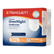 Unisex Adult Absorbent Underwear Tranquility® Premium OverNight™ Pull On with Tear Away Seams 2X-Large Disposable Heavy Absorbency - BeHope