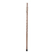 Walking Stick Brazos™ Twisted Backpacker Wood 55 Inch Height Red Oak - BeHope