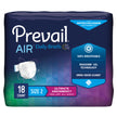 Unisex Adult Incontinence Brief Prevail® Air™ Size 2 / Large Disposable Heavy Absorbency - BeHope