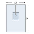 Orthopedic Drape McKesson U-Drape with Split 53 W X 76 L Inch Sterile - BeHope