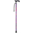 Folding Cane Switch Sticks® Aluminum 32 to 37 Inch Height Circle Print - BeHope