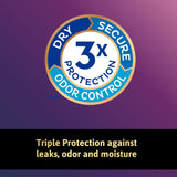 Female Adult Absorbent Underwear TENA Women Super Plus Pull On with Tear Away Seams Small / Medium Disposable Heavy Absorbency