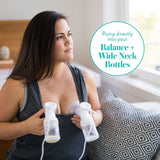 Breast Pump Adapter Evenflo Balance + Wide Neck For Evenflo Balance + Wide Neck Bottles - BeHope