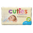 Unisex Baby Diaper Cuties® Complete Care Newborn Disposable Heavy Absorbency - BeHope