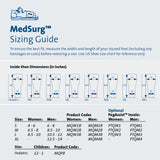 Post-Op Shoe MedSurg™ X-Large Male Black - BeHope