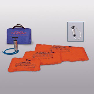 Fasplint® General Purpose Splint Vacuum Splint Vinyl Orange 20 X 24-1/2 Inch - BeHope