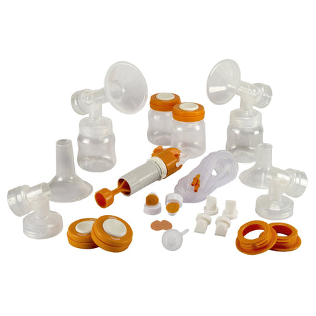 Deluxe Breast Pump Personal Accessory Kit Hygeia For Medela Lactina, Hygeia EnJoye, EnDeare Breast Pumps - BeHope