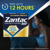 Zantac® Ranitidine HCl 20 mg Tablet 25 Tablets - BeHope