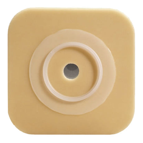 Ostomy Barrier Sur-Fit Natura® Durahesive® Trim to Fit, Extended Wear Adhesive Tape Borders 32 mm Flange Sur-Fit Natura® System 4 X 4 Inch - BeHope