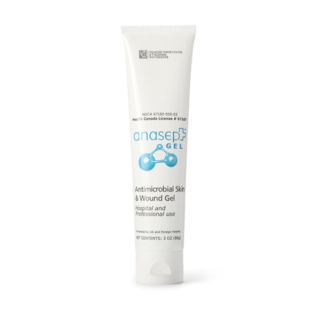 Antimicrobial Hydrogel Anasept® Antimicrobial Skin and Wound Gel 3 oz. Gel / Amorphous NonSterile - BeHope
