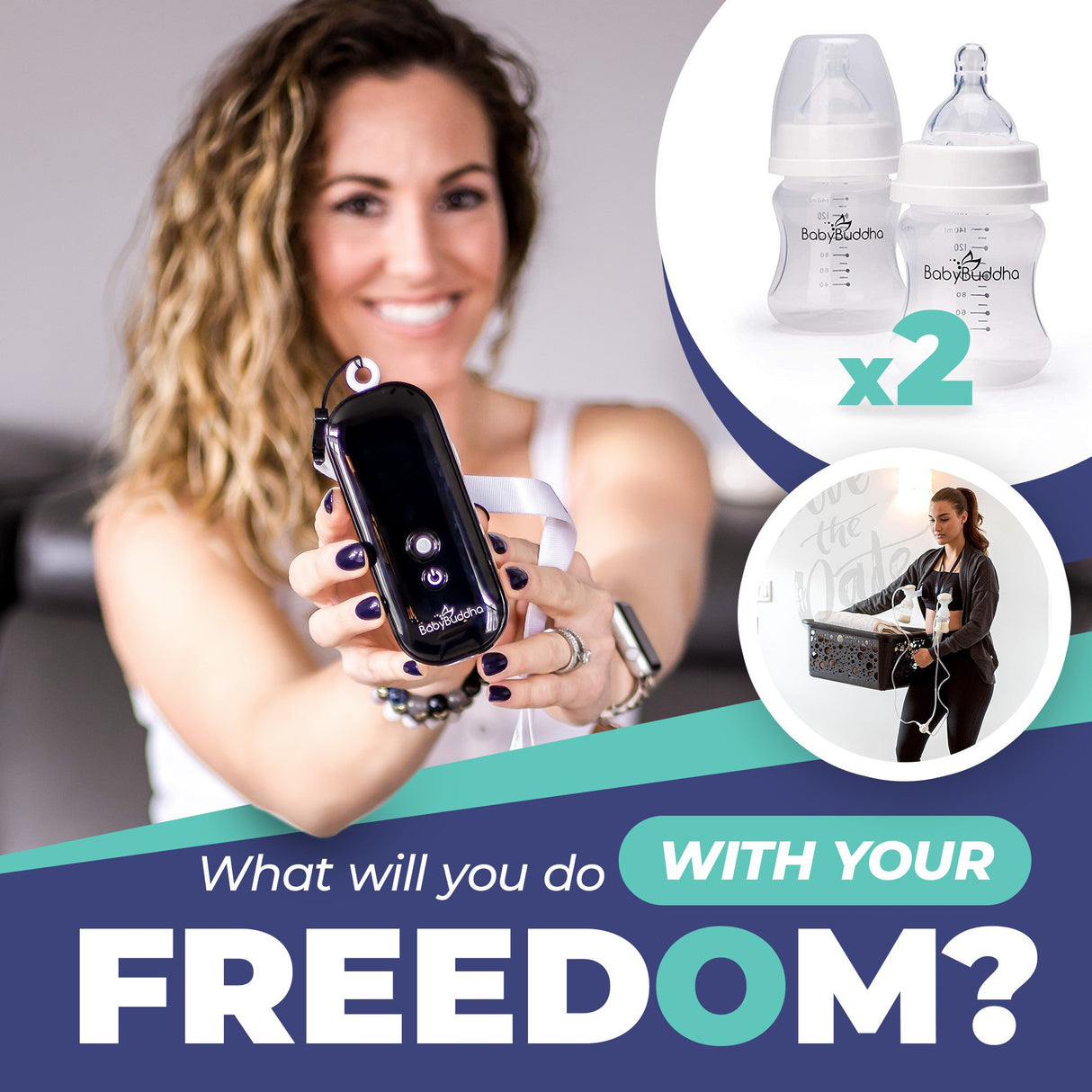 Double Electric Breast Pump Kit BabyBuddha® - BeHope