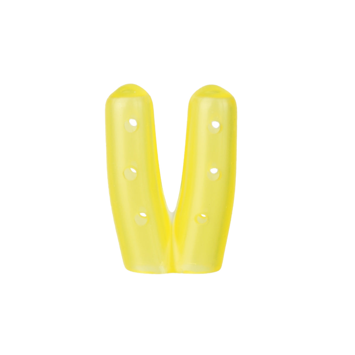 Instrument Tip Guard Duo-vented, Yellow Tint, 3/16 X 1 Inch - Behope