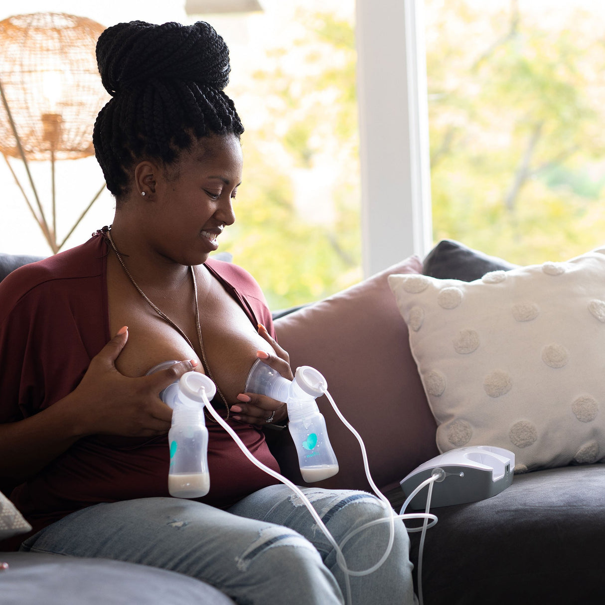 Double Electric Breast Pump Evenflo Advanced - BeHope