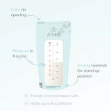 Breast Milk Storage Bag Zomee 8 oz. Food Grade Plastic - BeHope